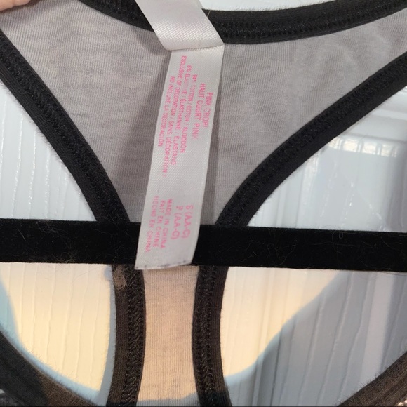 PINK Victoria’s Secret racerback sports bras - Picture 2 of 7